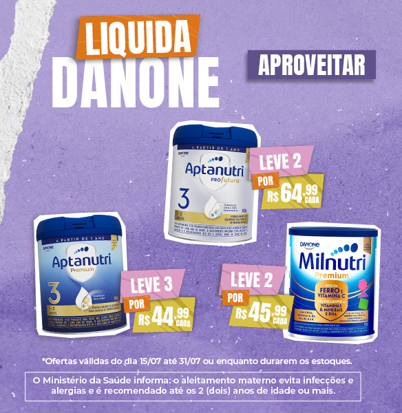 Liquida Danone – 24/07 a 31/07